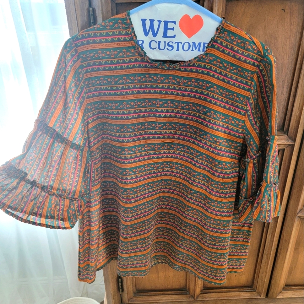 Sezane Silk Blouse 38